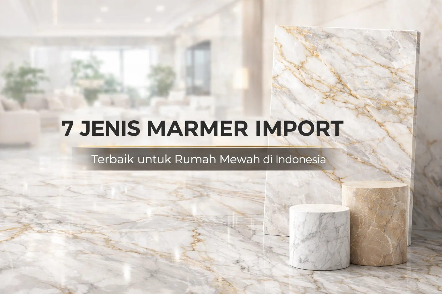 7 Jenis Marmer Import Terbaik untuk Rumah Mewah di Indonesia