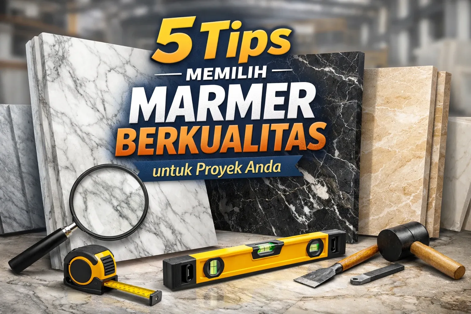 5 Tips Memilih Marmer Berkualitas untuk Proyek Anda