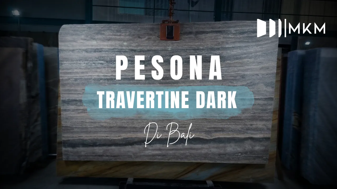 Mengubah Hunian Menjadi Mahakarya Geologis: Pesona Travertine Dark di Bali
