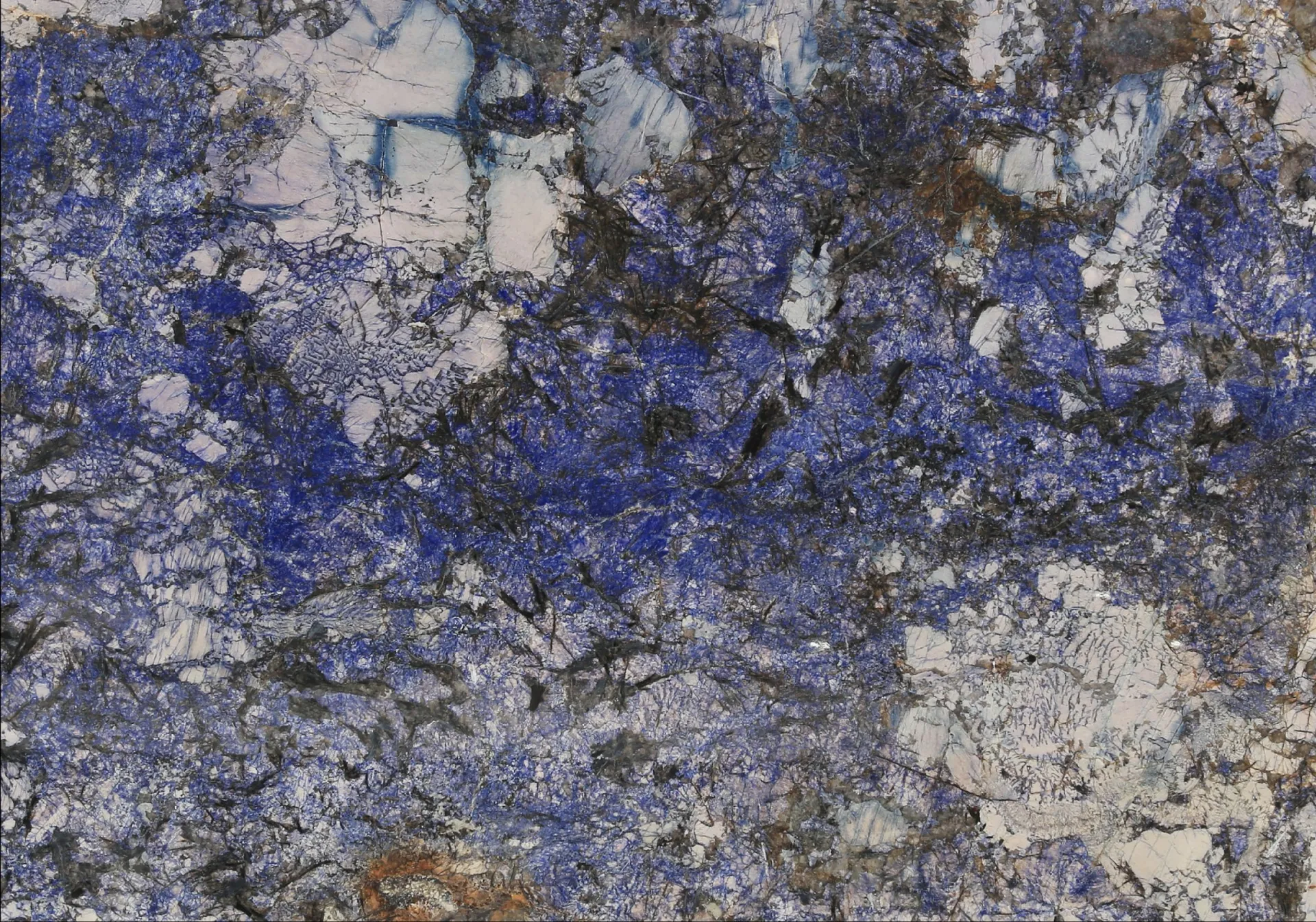 Flower Blue Granite